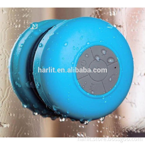 Outdoor Wireless Bluetooth Speaker Handsfree Mini Bluetooth 3.0 Speaker With Suction Cup